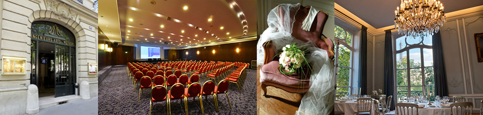 Reception rooms: Les Salons de l'Hôtel des Arts & Métiers